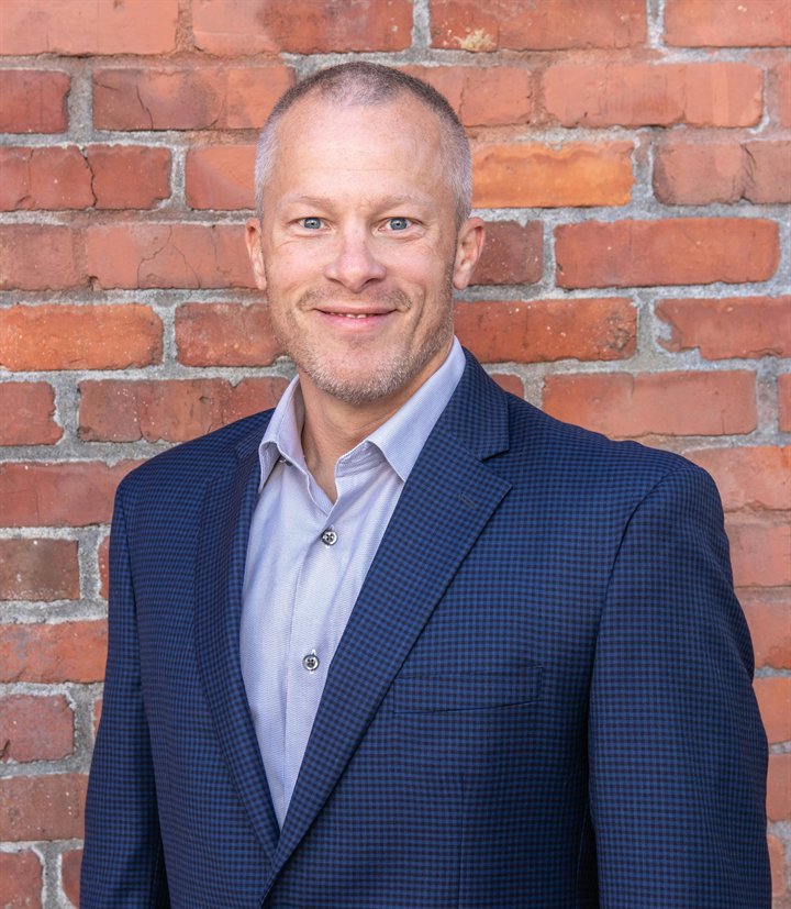 Professional man in business attire