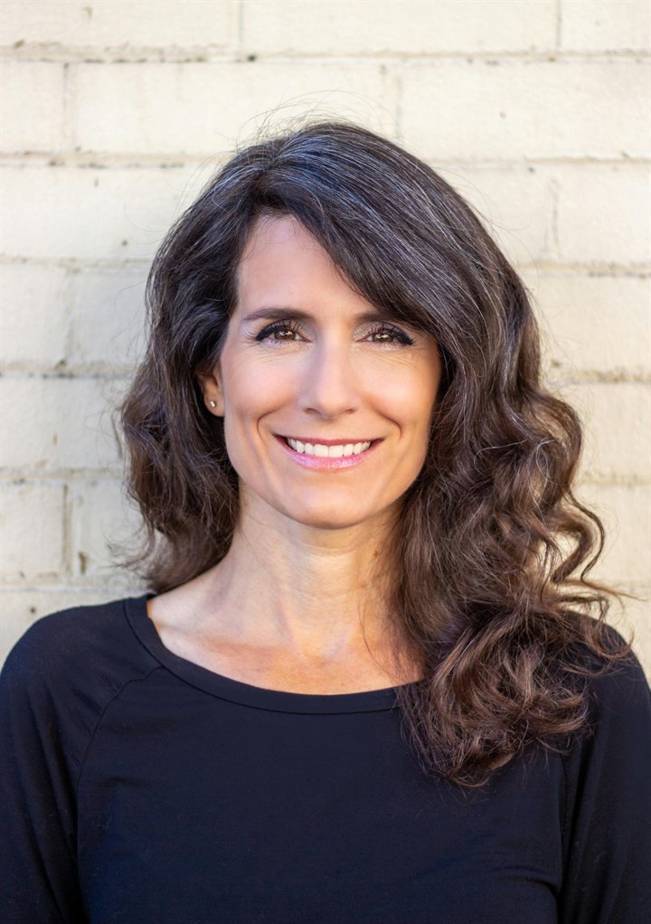 Professional woman in business attire